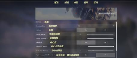 无畏契约职业准星代码(图1)