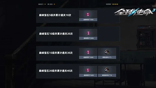 巅峰新赛季《全球使命3》赏金第11期热血开战