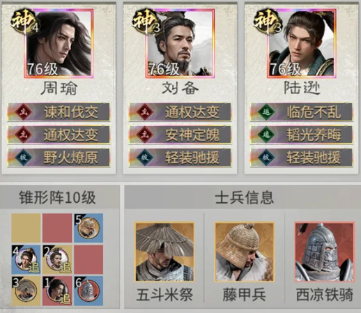 三国天下归心刘备都督队怎么搭配-三国天下归心刘备都督队阵容搭配推荐