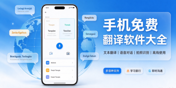 手机免费翻译软件大全