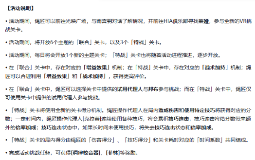 绝区零虚境逐影争锋活动是什么-绝区零虚境逐影争锋活动介绍